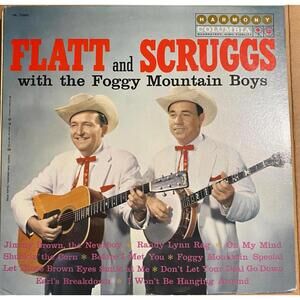 Flatt and Scruggs with the Foggy Mountain Boys 33RPM VG+ AJ7